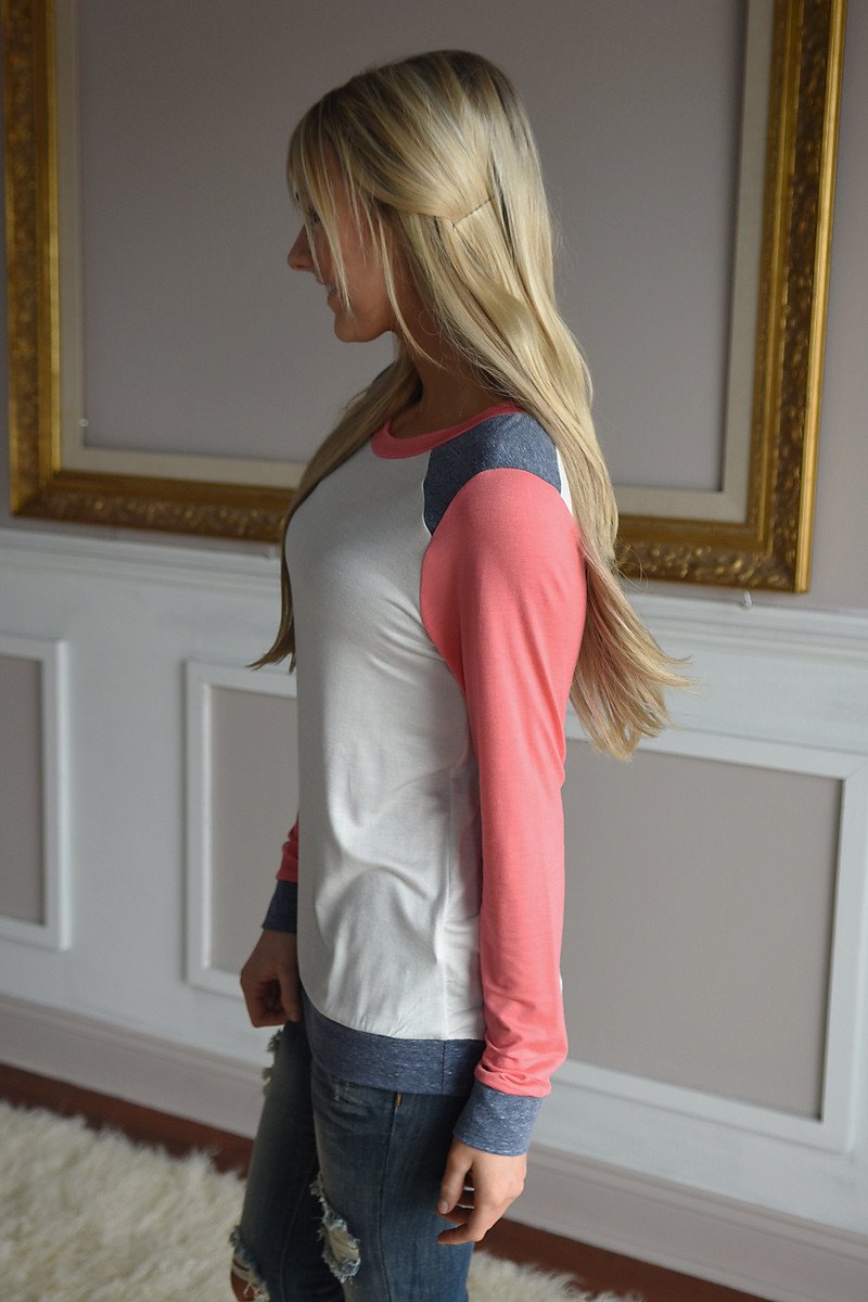 Treat Yourself Coral Top
