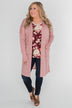 Love Grows Floral V-Neck Top- Eggplant